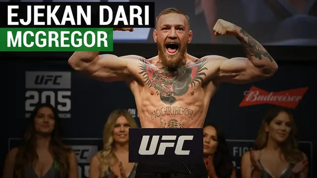 VIDEO: Conor McGregor Mengejek Floyd Mayweather Jelang Laga