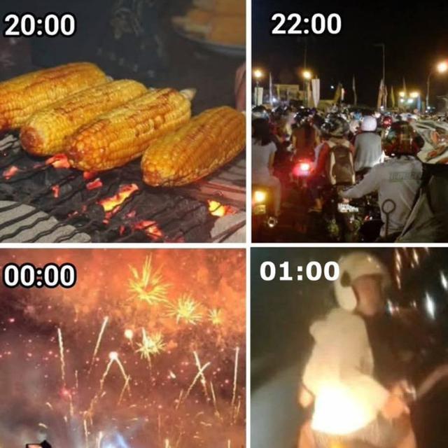 6 Meme Susunan Acara Tahun Baru 2025,
