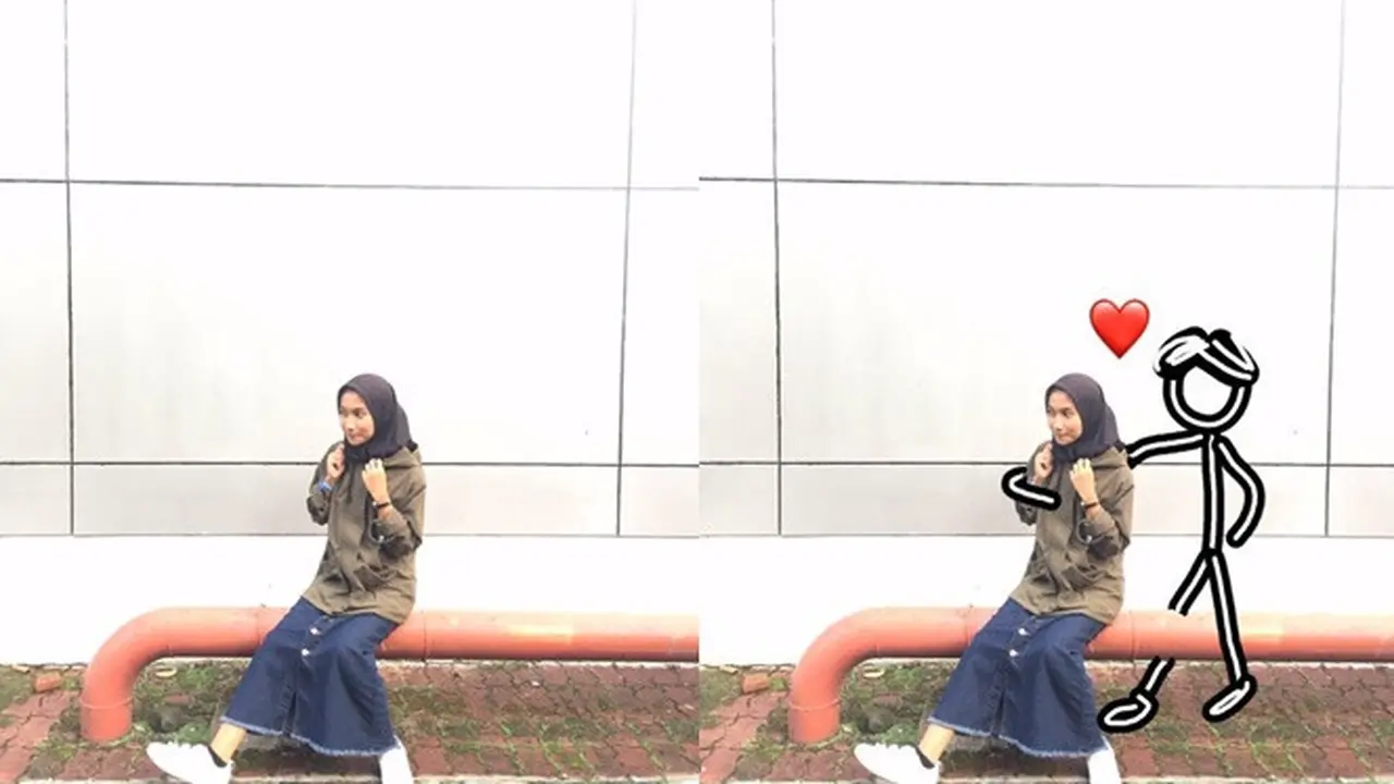 Wanita Ini Minta Fotonya Diedit Tidak Sendiri, 6 Hasilnya Kocak Banget