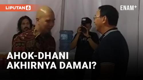 VIDEO: Ahok Temui Ahmad Dhani di Backstage Konser Dewa 19