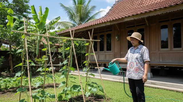 Cara Penyiraman agar Tanaman Tidak Mudah Layu