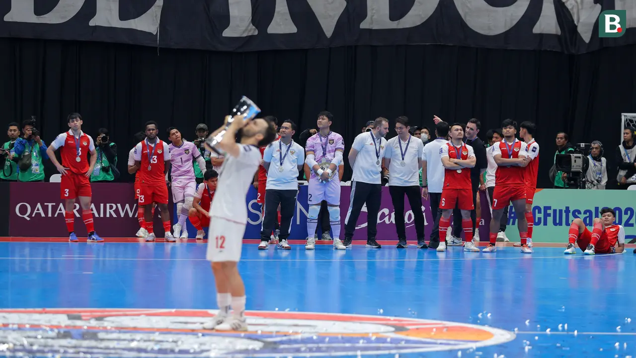 Foto: Berikan Perlawanan hingga Titik Darah Penghabisan, Timnas Futsal Indonesia Tunduk dari Iran Melalui Adu Penalti di Piala Asia