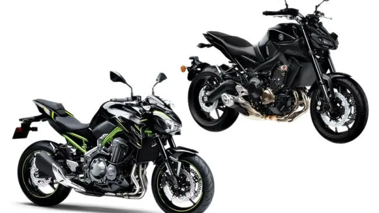 Yamaha MT-09 Lawan Kawasaki Z900