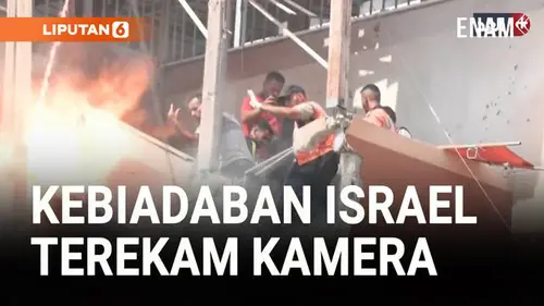  Kebiadaban Israel Terekam Kamera, 20 Nyawa Melayang