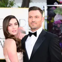 Kabar baik datang, Meghan Fox akhirnya batal gugat cerai Brian Austin dan mereka kembali menunjukan kemesraannya didepan publik. (AFP/Bintang.com)