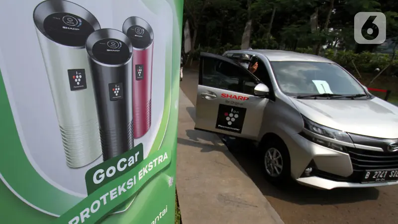 Jaga Kualitas Udara dalam Mobil, Gojek Pasang 8000 Unit Air Purifier