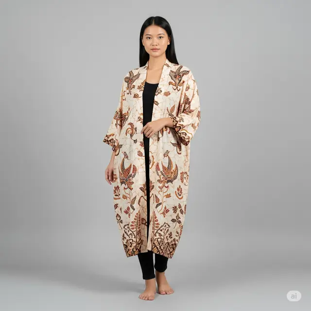 9 Model Batik Wanita Kimono Style Terbaru 2025: Padukan Tradisi dan Gaya Modern