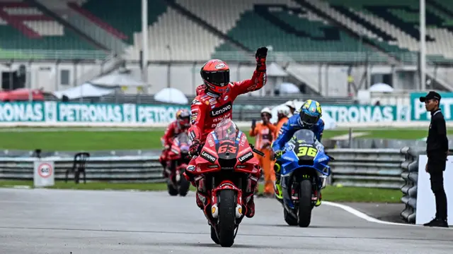 Francesco Bagnaia Tercepat di MotoGP Malaysia 2022