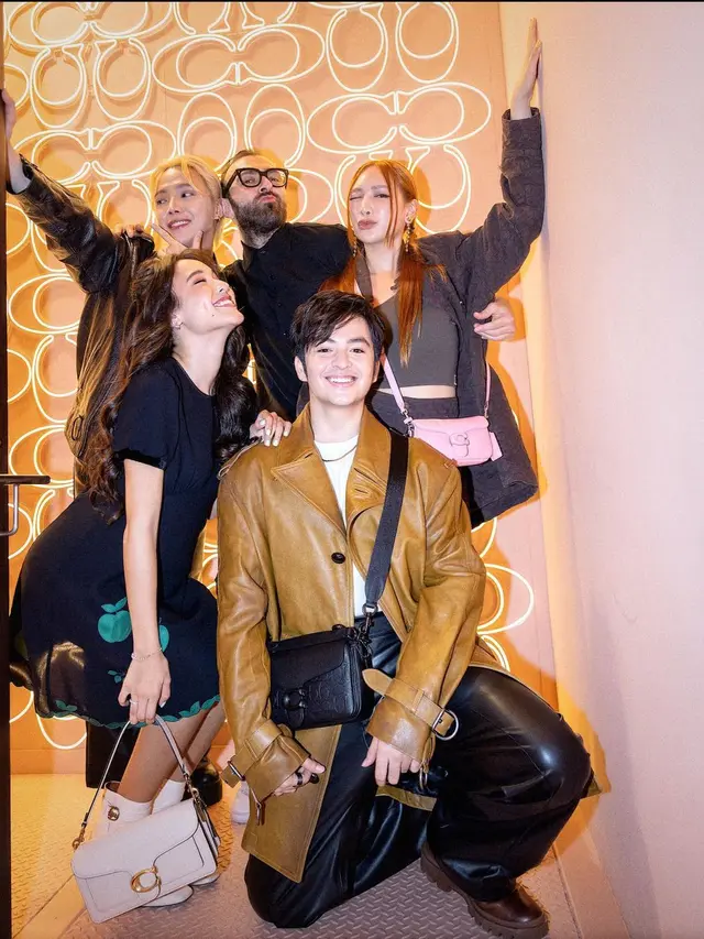 Angga Yunanda dan Yasmin Napper di acara fashion di Singapura (Foto: instagram yasminnapper)
