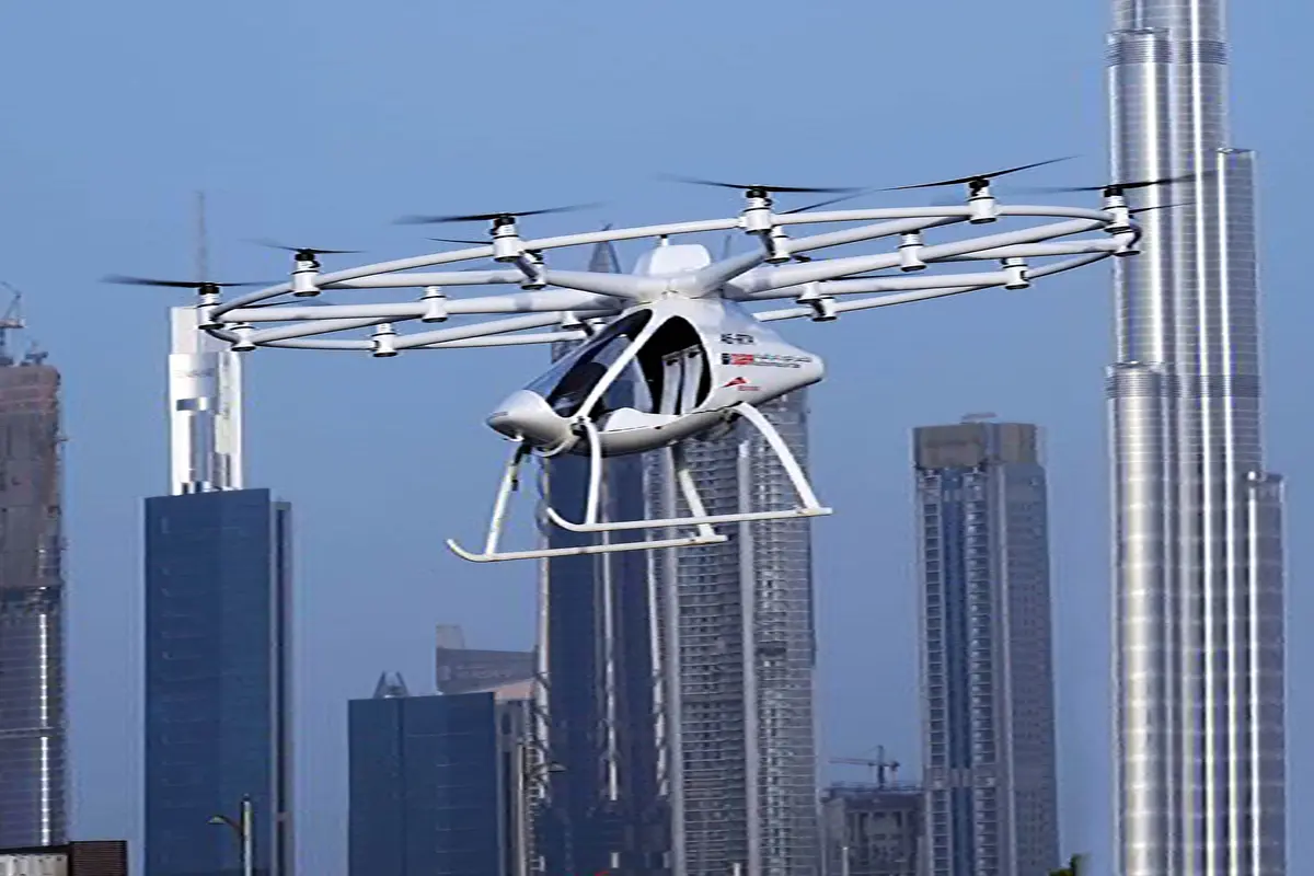 Dubai Lakukan Uji Coba Taksi Terbang Volocopter