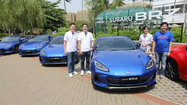 Penyerahan Subaru BRZ kepada Pelanggan yang Siap Mengaspal di Indonesia
