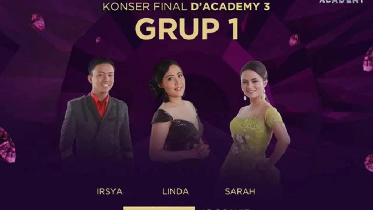 [Bintang] Grup 1 Babak 15 Besar D'Academy 3