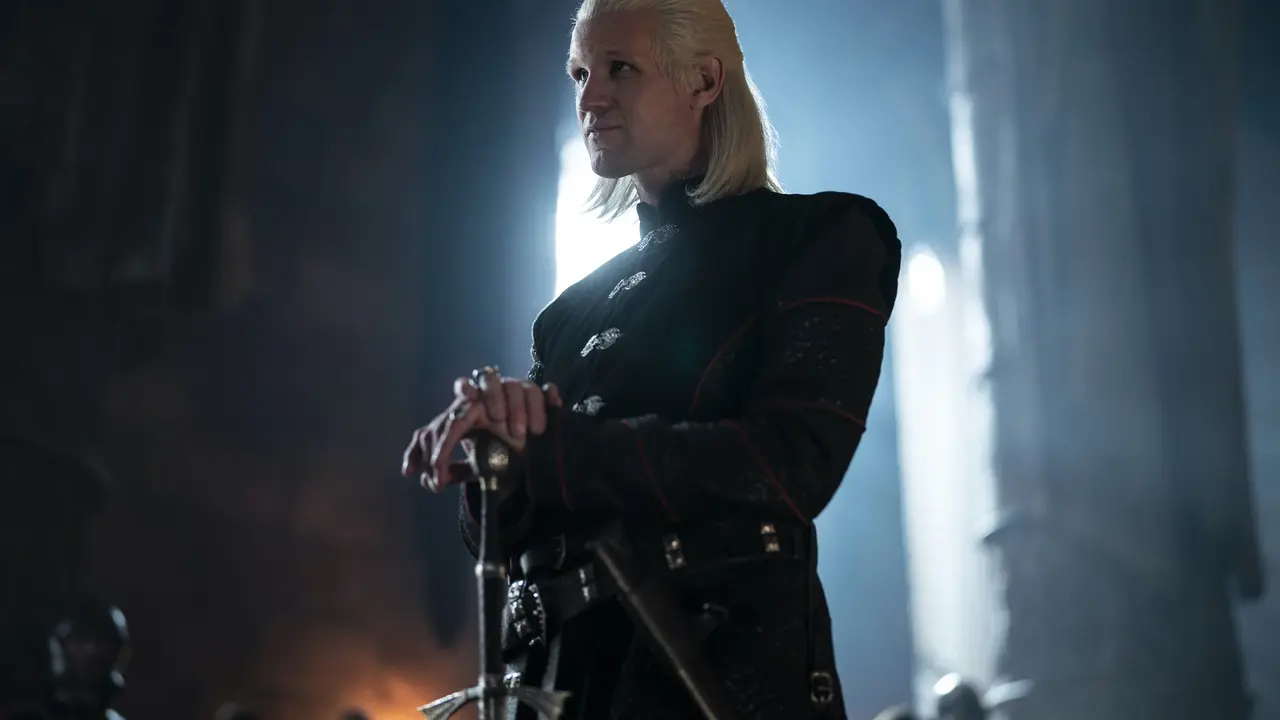 Matt Smith sebagai Prince Daemon Targaryen dalam House of the Dragon. (Foto: Ollie Upton / HBO)