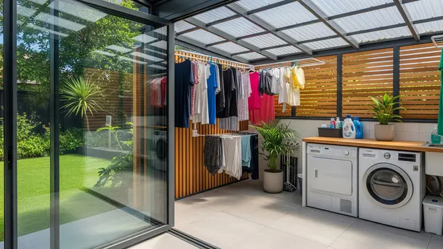 Area Jemuran Semi-Outdoor