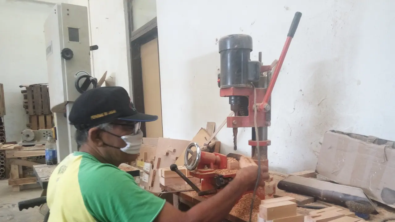 Difabel di Yayasan Mandiri
