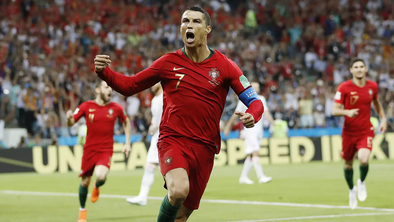 Cristiano Ronaldo, Piala Dunia 2018, Pesta Bola 2018