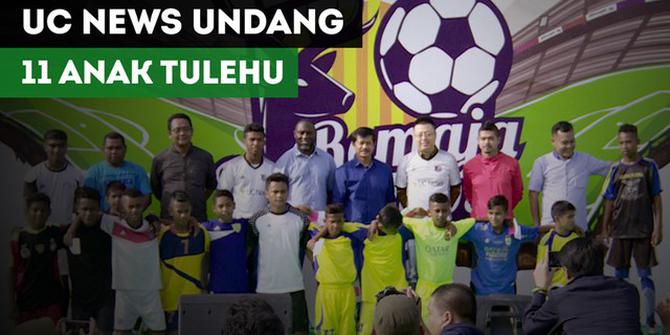 VIDEO: UC News Undang 11 Anak Tulehu untuk Berlatih Sepak Bola di Jakarta