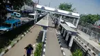 Suasana sepi di terminal bus Kota Tua, Jakarta, Selasa (9/9/14). (Liputan6.com/Faizal Fanani)