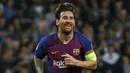 1. Lionel Messi (Barcelona) - 5 Gol. (AFP/Ian Kington)
