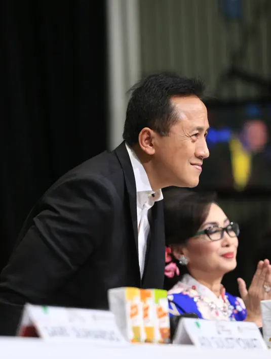 Ajang pemilihan Puteri Indonesia tidak hanya menonjolkan wajah cantik. Kepala Badan Ekonomi Kreatif, Triawan Munaf melihat finalis memiliki kepintaran dan menginspirasi masyarakat. (Adrian Putra/Bintang.com)