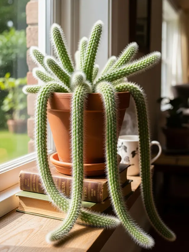 Tanaman Ekor Monyet (Cleistocactus colademononis)