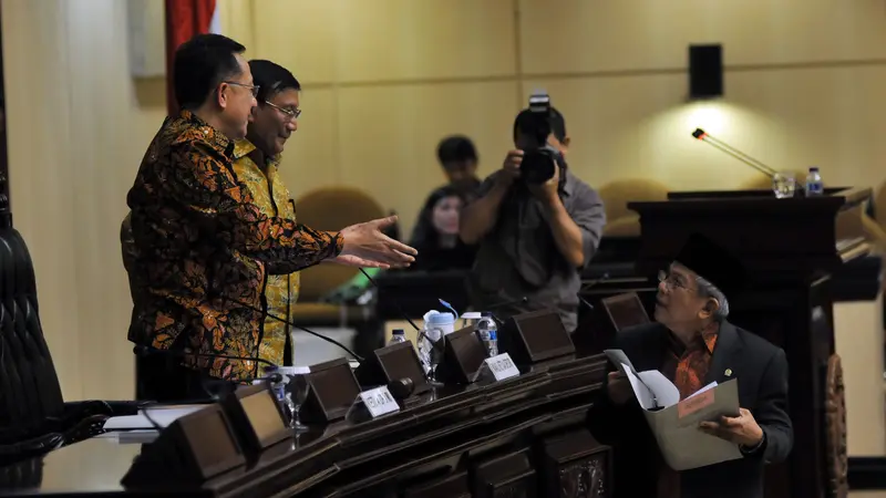 Sidang paripurna DPD berakhir ricuh