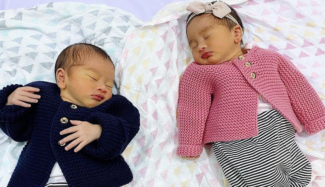 Foto-foto Bayi Kembar Syahnaz Sadiqah dan Jeje Govinda ...
