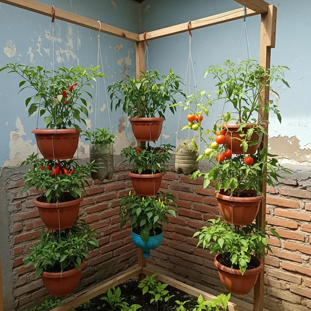 9 Ide Kebun Sayur Mini di Sudut Rumah dengan Pot Vertikal, Solusi Lahan Terbatas