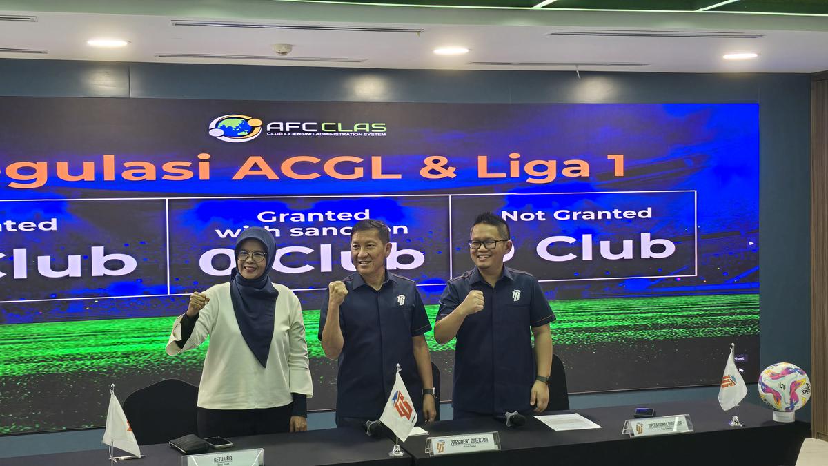 18 Peserta BRI Liga 1 Lolos Lisensi Klub Profesional