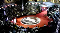 Komisi Pemilihan Umum (KPU) menggelar debat capres pada Selasa (12/12/2023). (Foto: Tangkapan layar Youtube KPU RI)