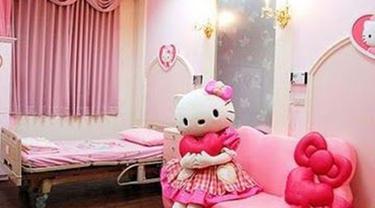 Unik Klinik Bertema Hello Kitty Dibuat Khusus Untuk Para Wanita