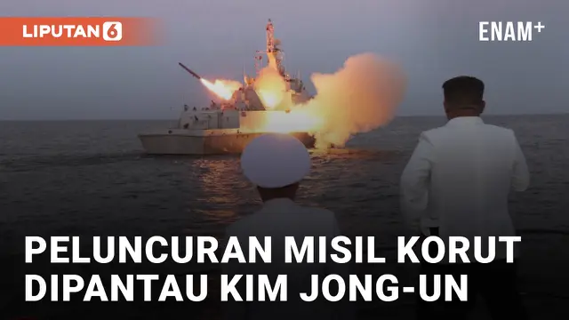 Kim Jong-un Pantau Peluncuran Misil Korea Utara