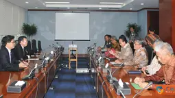 Citizen6, Jakarta Pusat: Kunjungan ini guna menindaklanjuti nota kesepahaman (MoU) antara Kementerian Kelautan dan Perikanan (KKP) dan State Ocean Administration (SOA) yang ditandatangani di Beijing Maret 2012 lalu. (Pengirim: Efrimal Bahri)