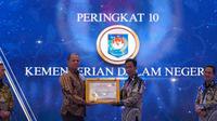 Anugerah predikat kepatuhan standar pelayanan publik tahun 2022 dari Ombudsman Republik Indonesia.