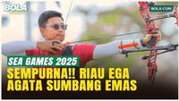 Menang Dramatis! Riau Ega Agata Salsabilla Sabet Medali Emas Keempat Recurve Panahan