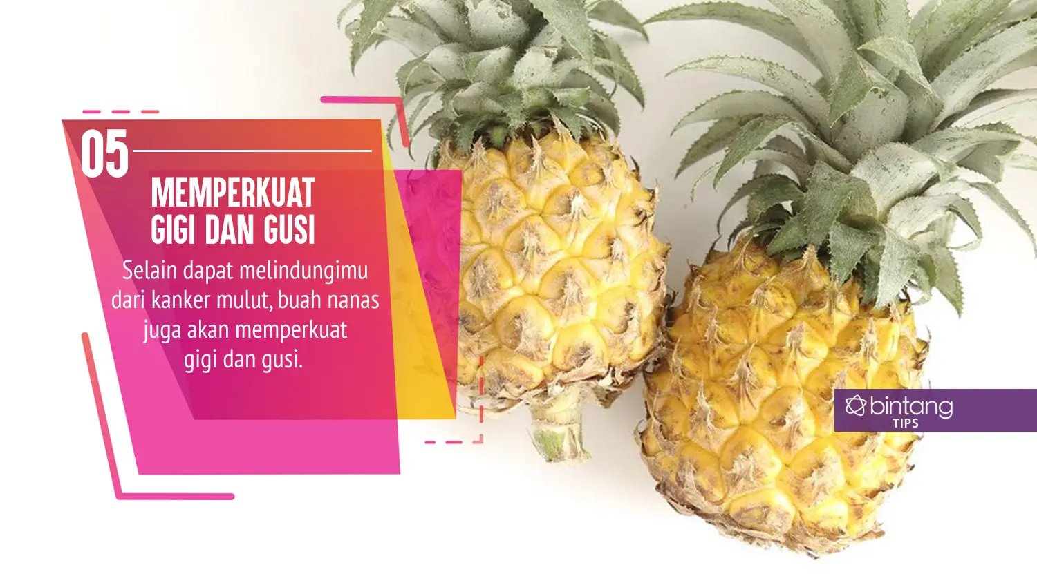 Manfaat Nanas. (Foto: Daniel Kampua, Digital Imaging: Nurman Abdul Hakim/Bintang.com)