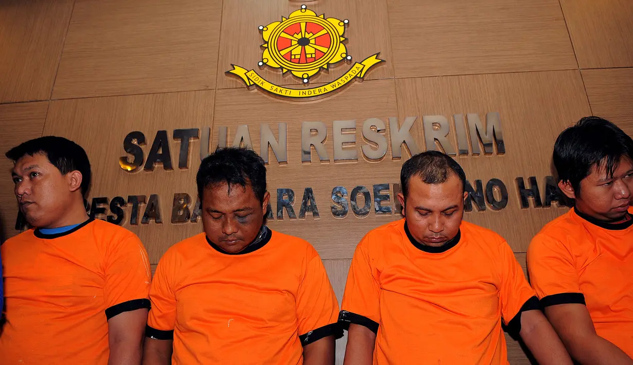 Empat orang pelaku pembiusan yang sasaranya para Tenaga Kerja Indonesia (TKI) berhasil dibekuk petugas Polres Bandara Soekarno-Hatta