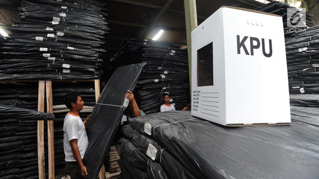 Distribusi Kotak Suara Pemilu di Bogor