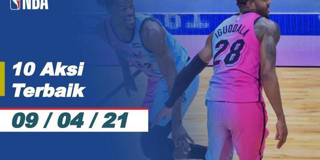 VIDEO: 10 Aksi Terbaik NBA 9 April 2021, Slam Dunk Keren Victor Oladipo