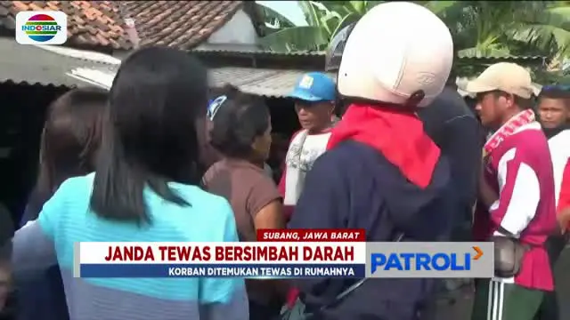 Seorang janda tua pemilik warung kopi di Subang, ditemukan tewas oleh sang anak yang baru saja pulang sekolah. Korban diduga menjadi korban pembunuhan.