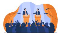 Ilustrasi debat. (Image by Pch.vector on Freepik)