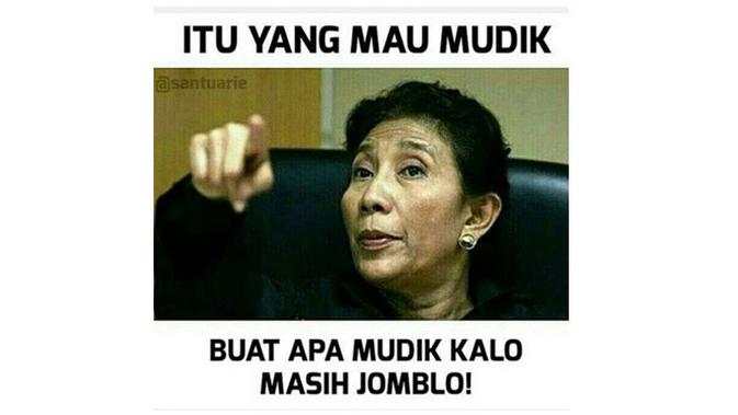 Meme mudik lebaran (Sumber: 1cak)