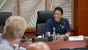 Menteri Keuangan (Menkeu) Purbaya Yudhi Sadewa menerima delegasi dari International Monetary Fund (IMF) dalam rangka Article IV Concluding Meeting yang membahas perkembangan terkini perekonomian Indonesia.