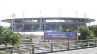 Stadion Stade de France, yang terletak di Saint-Denis, Prancis. (Bola.com/Vitalis Yogi Trisna). 