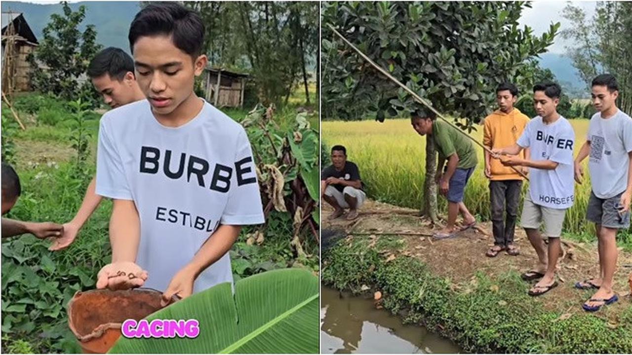 8 Potret Kegiatan Betrand Peto di Kampung Halaman NTT, Mancing hingga Main Bola