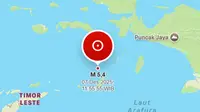 Gempa Hari Ini Magnitudo 5,4 Guncang Tanimbar Maluku, Tidak Berpotensi Tsunami