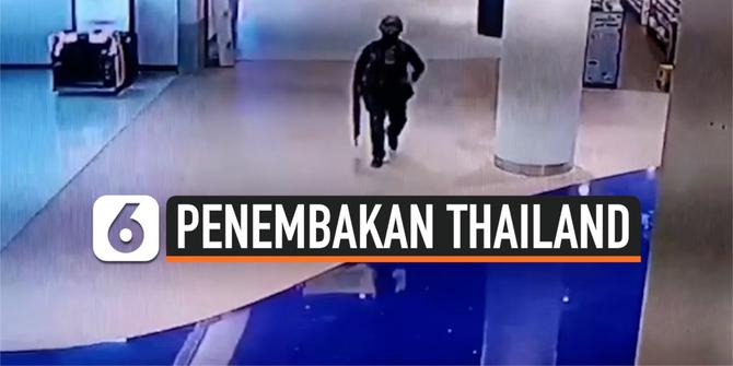 VIDEO: Detik-Detik Penembakan Massal di Thailand
