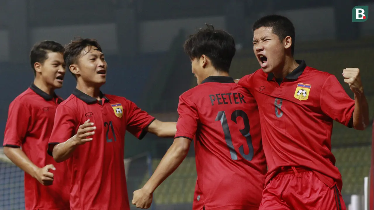 Semifinal Piala AFF U-19 2022 antara Timnas Laos U-19 Melawan Timnas Thaliand U-19