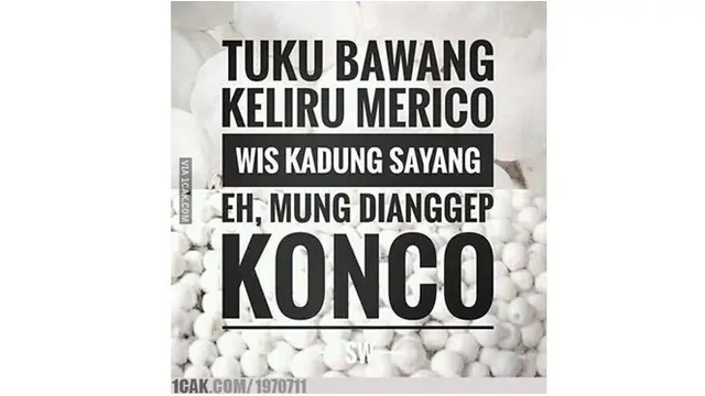 Meme Lucu Bahasa Jawa