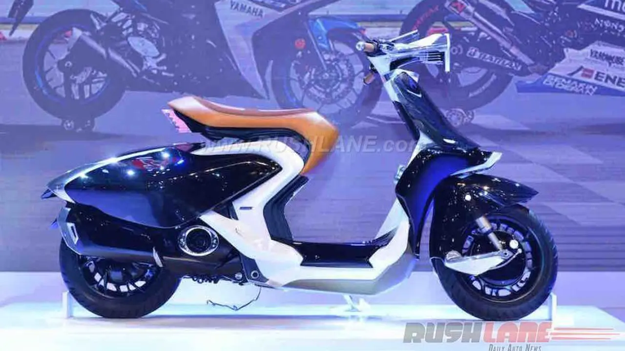 Yamaha Luncurkan Skutik Konsep yang Mirip Vespa
